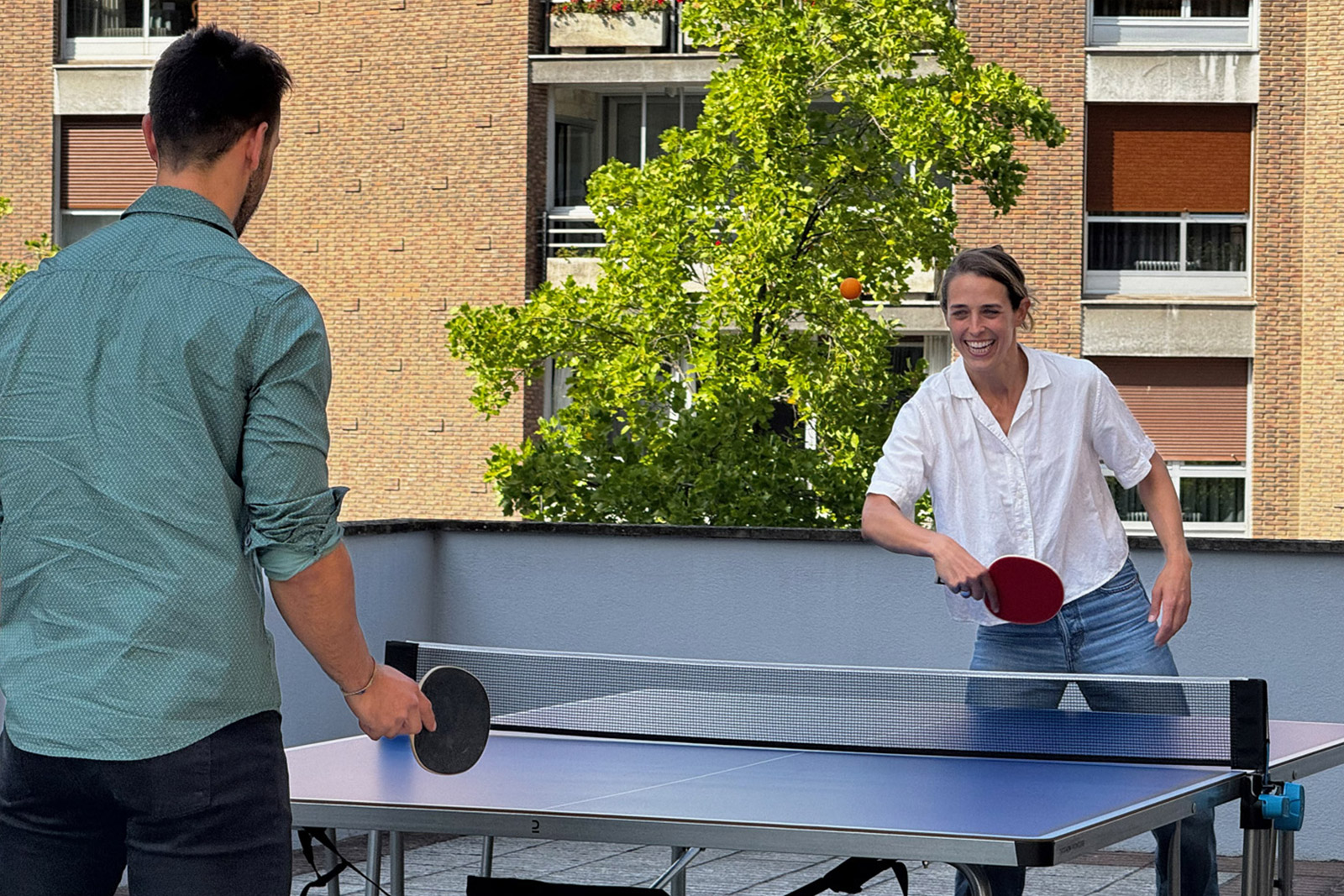 Mesa de ping-pong